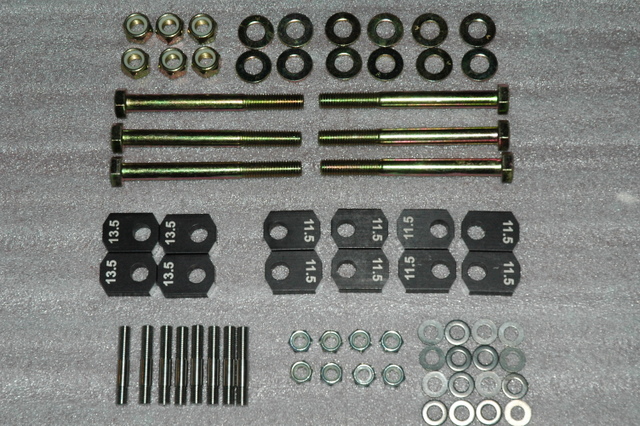 Hardbar COMBO DEAL Camber Kit and Stud Kit for C6 Z06 ONLY